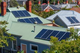 Rooftop solar panels